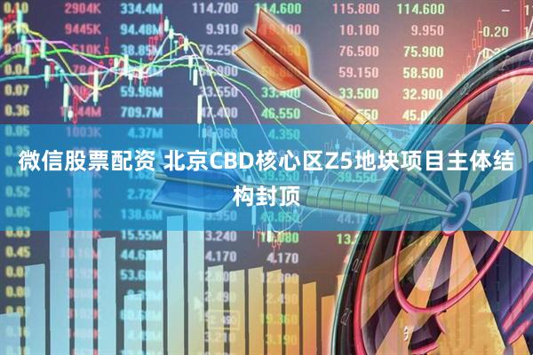 微信股票配资 北京CBD核心区Z5地块项目主体结构封顶