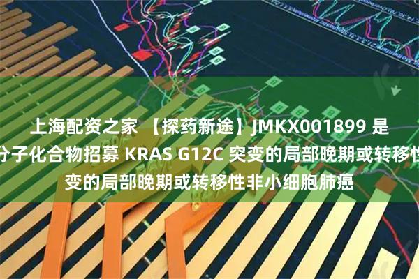 上海配资之家 【探药新途】JMKX001899 是高选择性的小分子化合物招募 KRAS G12C 突变的局部晚期或转移性非小细胞肺癌